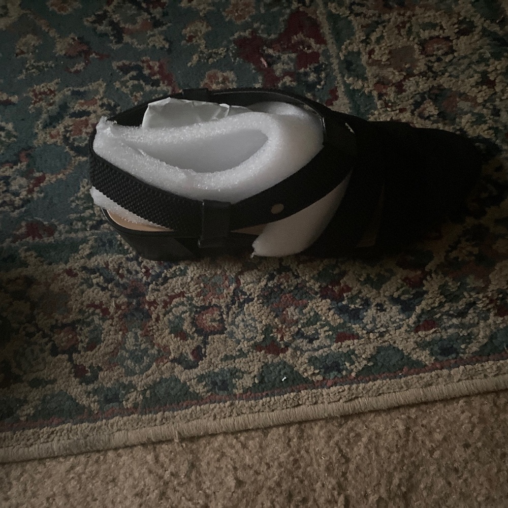 Black sandals